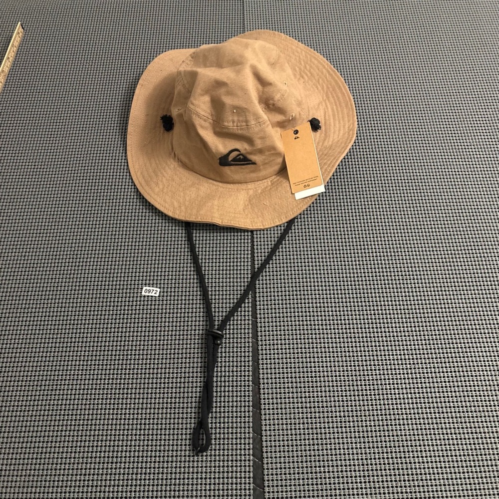 Quiksilver Bushmaster Bucket Hat Clay Brown Safari Sun Hat L/XL AQYHA03314 NWT